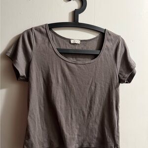 Ardene Charcoal Short Sleeve Tee